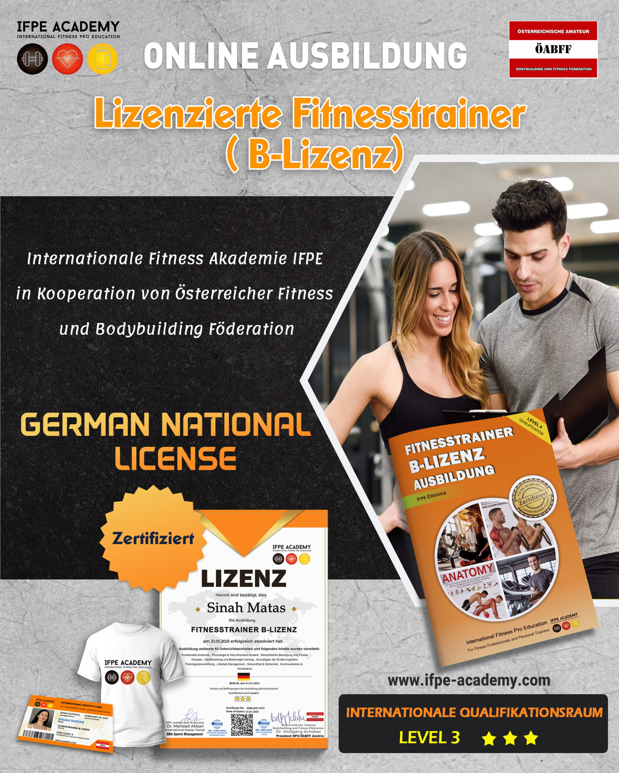 Fitnesstrainer B-Lizenz