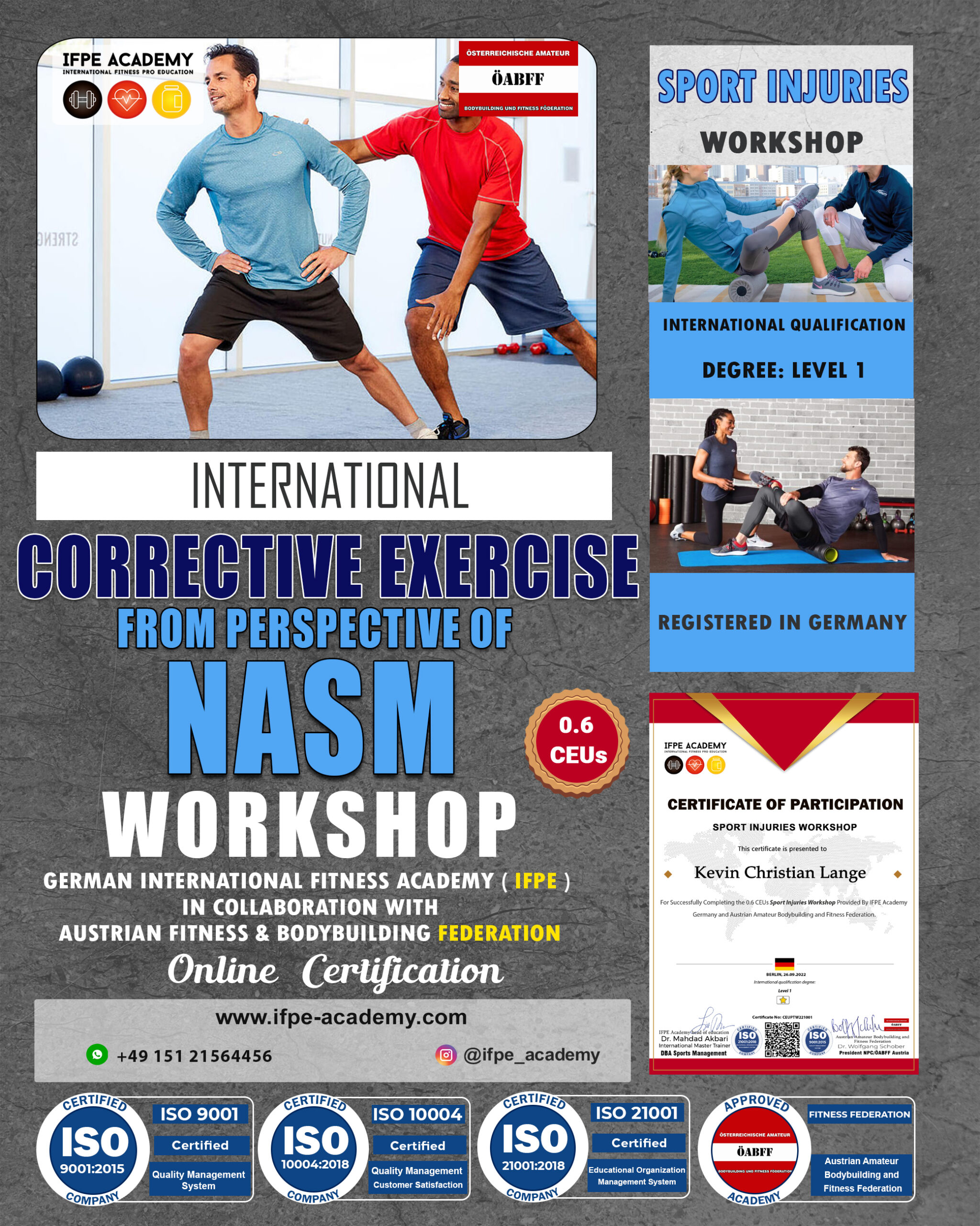 Corrective exercise