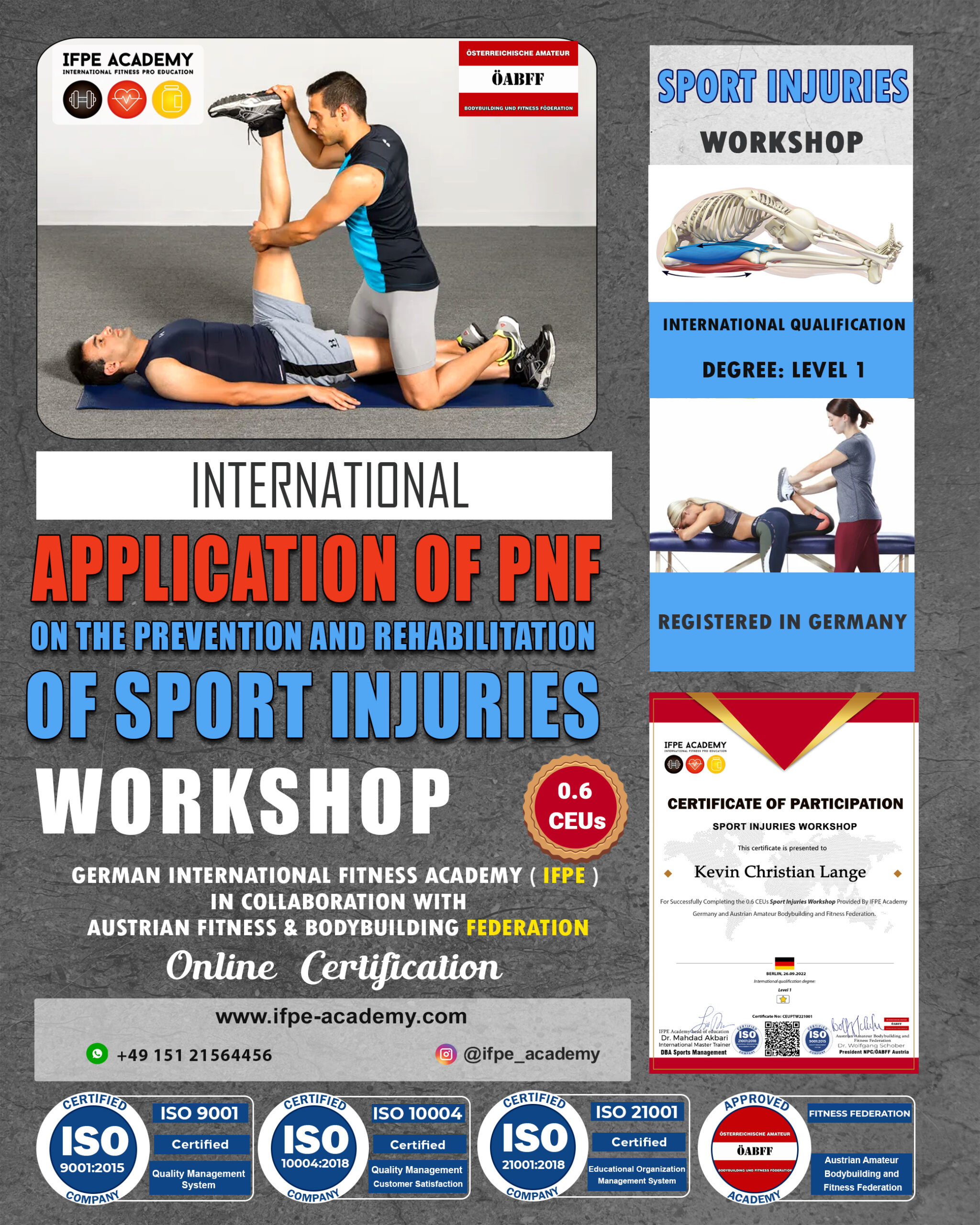 PNF in sport injuries