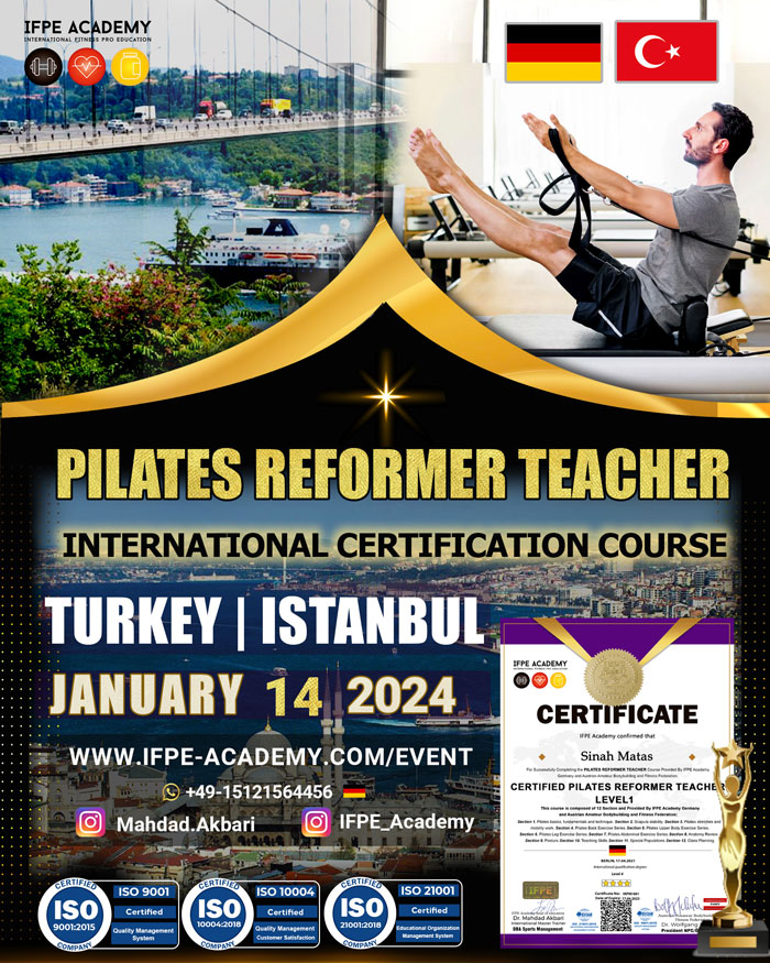 Pilates Reformer Teacher (TURKEY) IFPE Academy